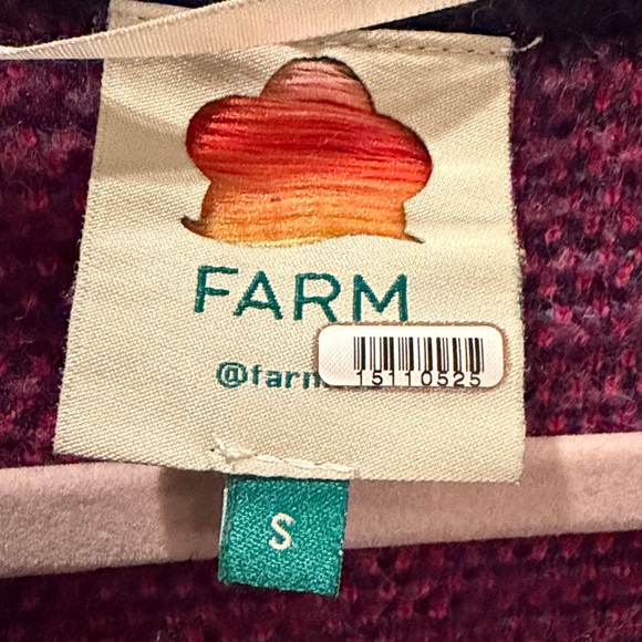 Farm Rio Ikat Dyed Heart Cardigan - Picture 6 of 8